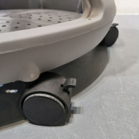 Chaise pivotante de salle de classe pour les étudiants, meuble de dossier, avec roulettes, idéal pour les étudiants
