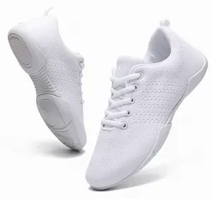 Zapatillas de baile personalizadas para hombre, zapatos de baile callejero, blancos