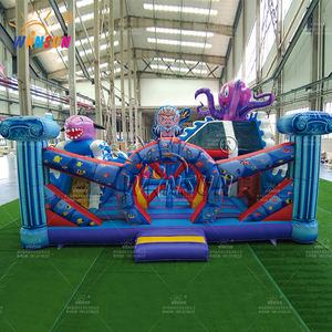 Château gonflable combiné toboggan sous-marin WINSUN, personnalisé, en PVC, ignifuge et imperméable - Product Image 4