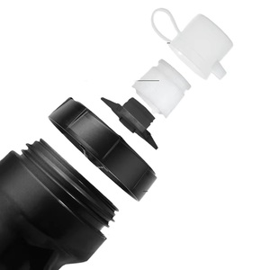 ขวดน้ำพลาสติกแบบบีบสำหรับเล่นกีฬาจักรยานออกกำลังกายกลางแจ้งวัสดุ PP แบบพกพานำกลับมาใช้ได้ - Product Image 5