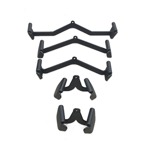 Impugnature Multi-Grip in Gomma e Acciaio, Accessorio per Cavo LAT Pulldown per Allenamento di Forza in Palestra Domestica - Product Image 1