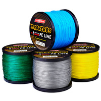 LureStorm PE 8X 1000m 0.4 # -40 #   Ligne de pêche tressée à 8 brins, multicolores, ligne tressée solide à 8 brins pour la pêche en eau douce et la pêche en mer