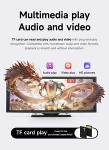 วิทยุติดรถยนต์แบบพกพา BQCC ขนาด 11.26 นิ้ว พร้อมหน้าจอ IPS ระบบช่วยถอยหลังสำหรับหน้าจอสัมผัสแบบพอร์ต - รองรับ Wireless <span class=keywords><strong>CarPlay</strong></span>/Android Auto/FM/Airplay/BT - Product Image 2