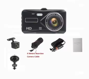 Caméra de tableau de bord pour voiture avec écran tactile IPS de 4 pouces, double objectif HD 1080P, enregistreur vidéo, caméra tactile, nouvelle caméra de tableau de bord pour voiture - Product Image 4