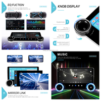 Hikity 4 + 64GB/6 + 128GB 10.1 pouces Android Autoradio 2DIN Voiture Lecteur Android Carplay Android Auto WIFI GPS BT OEM/ODM