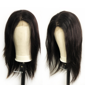 Peluca de pelo humano indio virgen de 18 pulgadas, pelo con cierre frontal de encaje, 13x4, 5x5, 4x4 - Product Image 3