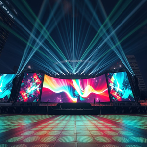 Chất lượng cao zhongming công nghệ LED hiển thị guoxing quang điện tử ngoài trời hiệu suất sân khấu ngoài trời cho thuê LED hiển thị - Product Image 1