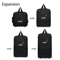 Sac de Voyage Pliable Grande Capacité avec Logo Personnalisé, Valise Trolley Designer Imperméable pour Sport, Week-end ou Nuit