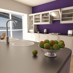 Meubles de cuisine modulaires modernes style européen/australien en bois massif écologique, décoration murale simple en panneaux de densité pour la maison - Product Image 4