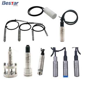 חיישן מפלס מים 24V IP 68 משדר מפלס טבול 4-20mA 0.5%FS מכשירי מדידת מפלס בדרגה תעשייתית - Product Image 1