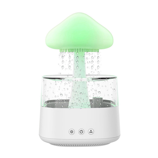 Home Decor Indoor Rain Cloud Humidifier 7 Colors Lamp Portable Mist Essential Oil Ultrasonic Aroma Diffuser With Night Light