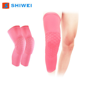 Rodilleras Shiwei Honeycomb con silicona antideslizante para baloncesto y deportes al aire libre, equipo de protección unisex - Product Image 3