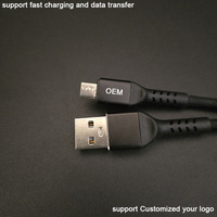 Nuevos Paquetes de Cables USB a Micro USB V8 para Android, Resistentes a la Flexión y con Carga Rápida