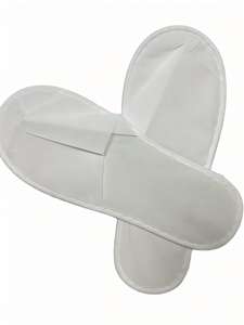<span class=keywords><strong>Chaussons</strong></span> jetables non tissés bon marché 4 mm unisexe antidérapants pour hôtel en gros <span class=keywords><strong>éco</strong></span>logiques - Product Image 6