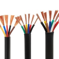 Câble automobile flexible en cuivre H05VV-F 1,5 mm 2,5 mm 4 mm 2-5 conducteurs TONGBAO CABLE