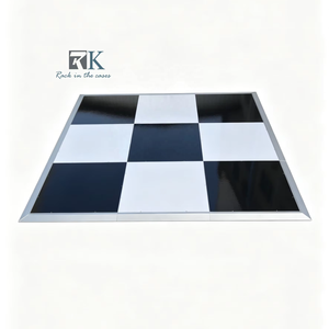 Wholesale Dance Floor Party Wedding Dance Floor Event Flooring with Aluminum Edging - Product Image 1