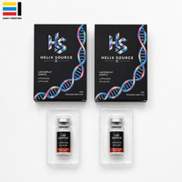Scatola di Carta con Stampa Olografica Personalizzata, Confezione per Fiala di Vetro da 3ml con Inserto in Blister