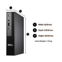 Ordinateur de bureau Dell OptiPlex QCM1250 7020MFF économique avec processeur Core i5, 8 Go de RAM et SSD de 512 Go