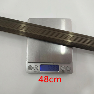 Barra de Aluminio de Doble Ranura para Colgar Ropa, Cortable a Medida, para Armario o Mueble - Product Image 3