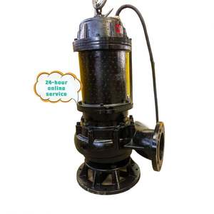 Sand Dredging Vertical Wq Series Cast Iron <b>Submersible</b> Sewage <b>Pump</b> for Drainage of Accumulated Water From Farmland - Product Image 1