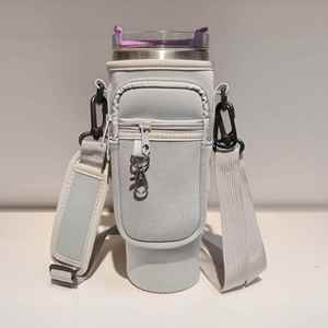 Wholesale Custom-made Best Selling 40oz Ice Cup Sleeve Polyester 30oz Insulated <b>Kettle</b> Sleeve Bag Popular Modern Adjustable - Product Image 2
