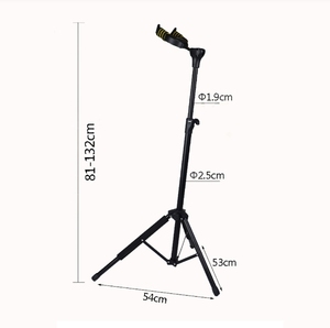 Soporte de Guitarra Trípode Ajustable de Fábrica Huyo OEM, Accesorios para Múltiples Guitarras, Estantes de Almacenamiento para Instrumentos Musicales - Product Image 4