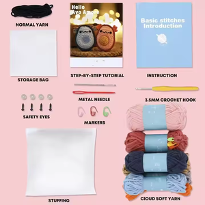 Kit de <span class=keywords><strong>Ganchillo</strong></span> para Muñeca de Aguacate Kawaii, Fácil para Principiantes, con Tutorial en Video <span class=keywords><strong>Paso</strong></span> <span class=keywords><strong>a</strong></span> <span class=keywords><strong>Paso</strong></span>, para Manualidades Terapéuticas, Muñeca de <span class=keywords><strong>Ganchillo</strong></span> Tejida <span class=keywords><strong>a</strong></span> Mano - Product Image 2