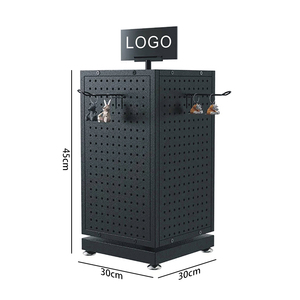 Nhà sản xuất tùy chỉnh Countertop xoay Pegboard hiển thị giá rẻ kim loại xoay hiển thị đứng tùy chỉnh thương hiệu của bạn - Product Image 6