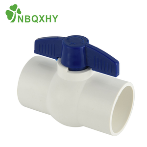 Válvula de <span class=keywords><strong>Bola</strong></span> de PVC de 3/4" con Conexión NPT para Agua, Fabricada en China - Product Image 2