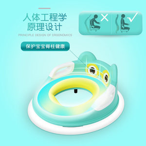 <b>Potty</b> <b>Training</b> Seat For Toddlers 3-6 Years Cartoon Design With Handles And Soft Padding For Comfortable Use - Product Image 3