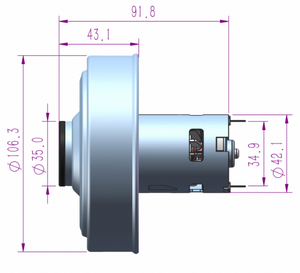 Profesyonel 755-106 fırçalanmış DC Motor yüksek kablosuz çevre dostu ev tipi elektrikli süpürge elektrik/pille çalışan yeniden kullanılabilir - Product Image 3
