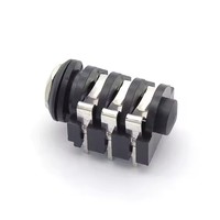 Conector de Compresión de Resorte JAS 6P BNC RCA Macho a Video y Audio, Gran Venta