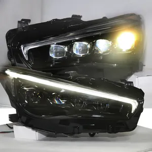 Tam led far NISSAN Infiniti için q50L siyah konut LD