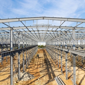 Kits de construction préfabriqués <span class=keywords><strong>en</strong></span> acier pour entrepôts et ateliers industriels, conception personnalisée, installation facile, prix d'usine - Product Image 4