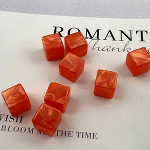 8mm Colorful Square <b>Acrylic</b> Dice <b>Blocks</b> Craft Beads for Board Games DIY Jewelry Making - Product Image 1