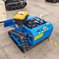 Oferta Especial: Robot Cortacésped Desbrozador RC con Motor Loncin (Diésel/Gasolina) y Quitanieves, Certificación CE EPA