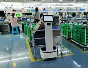 <span class=keywords><strong>Robot</strong></span> de livraison AGV, <span class=keywords><strong>robot</strong></span> de transport, capacité de charge de 150 kg, navigation autonome intelligente, <span class=keywords><strong>robot</strong></span> mobile pour entrepôt, logistique, usine - Product Image 5