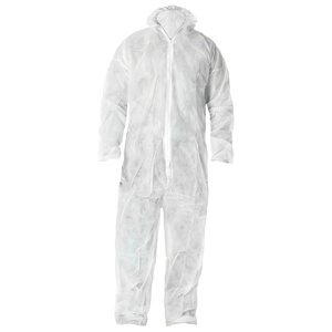 Cappuccio monouso bianco in polipropilene "XXL" - Product Image 1