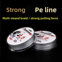 Ligne de pêche tressée professionnelle à 8 brins, haute résistance, super ligne PE pour la pêche au bar et en mer, pêche à longue portée