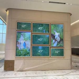 Marco de Fotos Digital 4K Antirreflejo de 21.5/24/27/32/43/55/65 Pulgadas con Wifi, CMS en <span class=keywords><strong>la</strong></span> <span class=keywords><strong>Nube</strong></span>, Marco de Madera 100% para Galerías, Museos y Exposiciones - Product Image 2