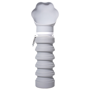 पोर्टेबल फोल्डेबल सिलिकॉन कुत्ते पानी कटोरे हल्के आधुनिक पालतू भोजन इनडोर आउटडोर उपयोग के लिए स्वचालित जलरोधक - Product Image 2