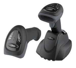 CINO 1D 2D Scanner de codes-barres portable sans fil FUZZYSCAN A680HD BT avec support de charge Scanner de codes à barres sans fil Blue-tooth A680HD - Product Image 1