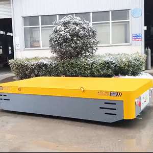 รถขนย้ายไฟฟ้าแบบไม่มีราง 10 ตัน ใช้แบตเตอรี่ ล้อยางแบบหนาพิเศษ - Product Image 6