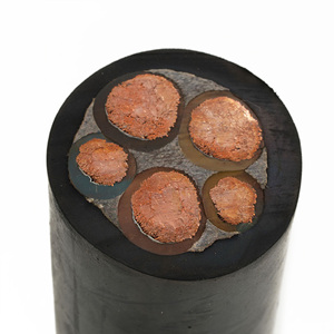 Lõi đồng cáp điện linh hoạt với vỏ cao su 3 + 2 lõi 1.5mm/2.5mm/4mm YC cáp bọc cao su - Product Image 1