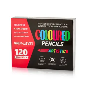 120 Lápices de Colores <span class=keywords><strong>a</strong></span> Base de Aceite, Modelo 1085, Venta Especial Transfronteriza en China, <span class=keywords><strong>Dibujo</strong></span> Artístico, Venta al por Mayor para Estudiantes - Product Image 4