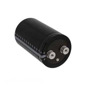 Condensateur à vis pour montage sur châssis B41580A8689M000 68000 uF CAP ALUM 68000UF 20% 63V - Product Image 1