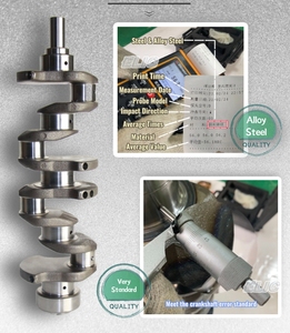 Máy xúc động cơ diesel trục khuỷu 6bd1t 3lb1 4le1 6sd1 4jg1 6wg1 4bg1 6BG1T 6wf1 10pe1 4he1 4le2 6bb1 6BD1 ISUZU trục khuỷu - Product Image 5