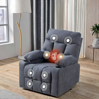 Fabricant en gros de meubles de salon modernes de haute qualité avec canapé de massage et fauteuil inclinable