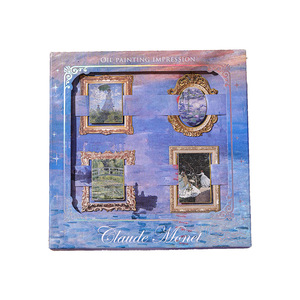 Marque-page en métal créatif Van Gogh, peinture à l'huile, cadre d'image impressionniste, papeterie culturelle de style vintage, inspiré des étudiants - Product Image 5