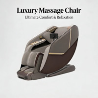 Chaise de massage électrique 3D 4D à gravité zéro de qualité supérieure en Chine, non d'occasion, avec rail SL, pour salon de massage, lit de massage complet